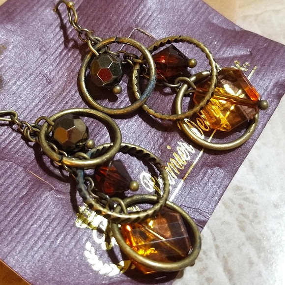 NEW Premier Designs Bohemian Dangle Earrings - Picture 2 of 4